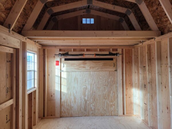 10x16 Barn Style w-Rampage door - Image 6