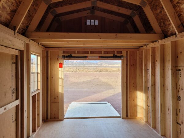 10x16 Barn Style w-Rampage door - Image 8