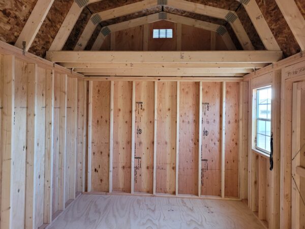 10x16 Barn Style w-Rampage door - Image 7