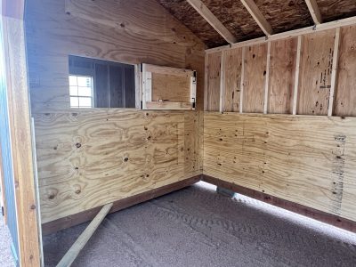 10x20 Loafing Shed w/Tackroom 8