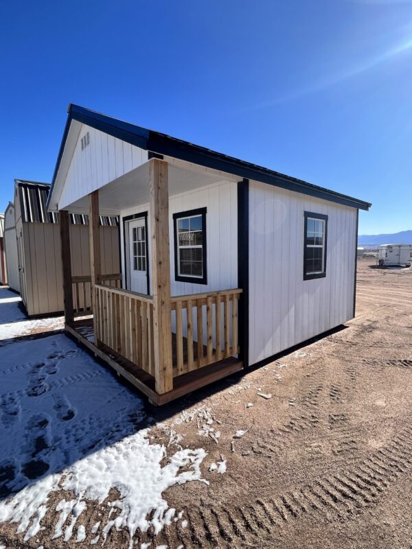 12x16 Gable w/Porch Style - Image 3