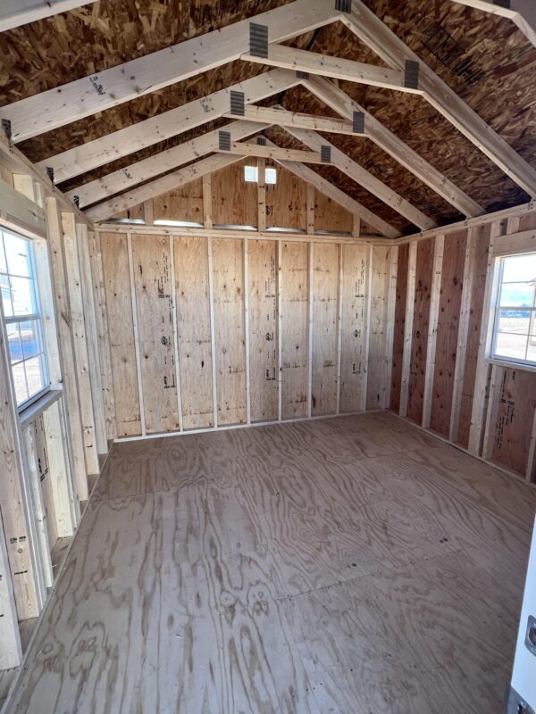 12x16 Gable w/Porch Style - Image 2