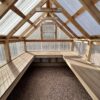 White storage shed for sale