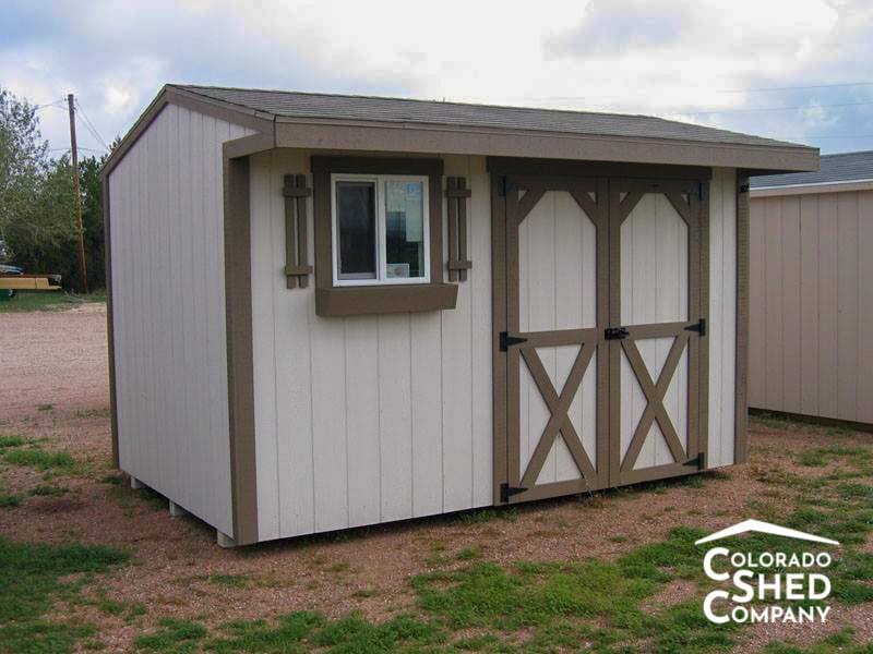 10x12 Tack Room Style Shed.