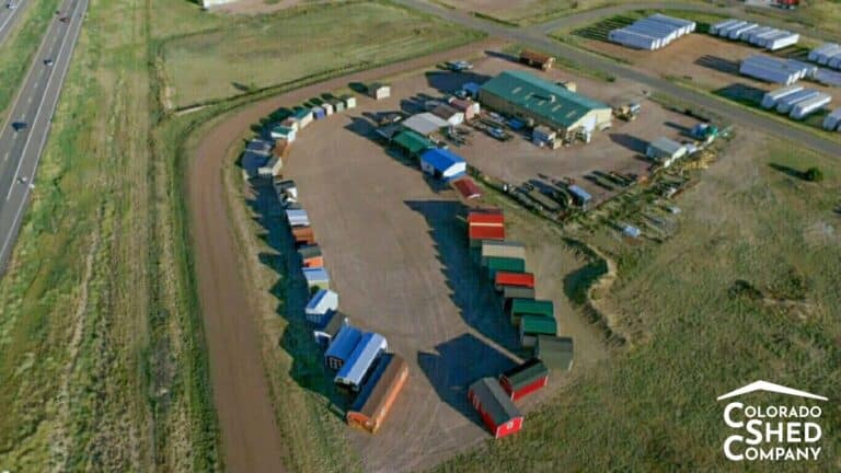 Largest outdoor shed yard