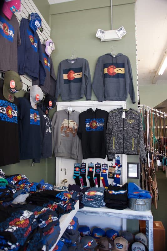 Displays in the Lucky Stop in Historic Downtown Cañon City, Colorado