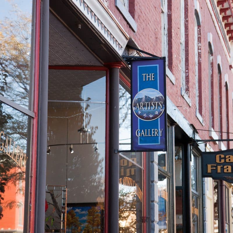 The Artists' Gallery in Historic Downtown Cañon City, Colorado