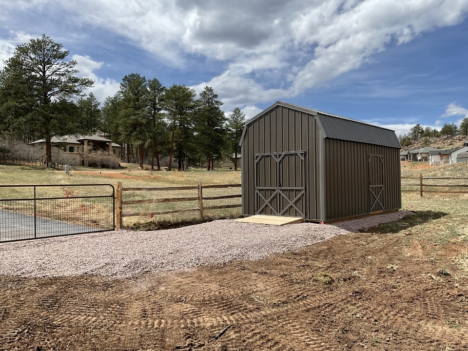 10x20 barn style shed