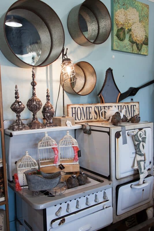 Vintage revival displays in Historic Downtown Cañon City, Colorado