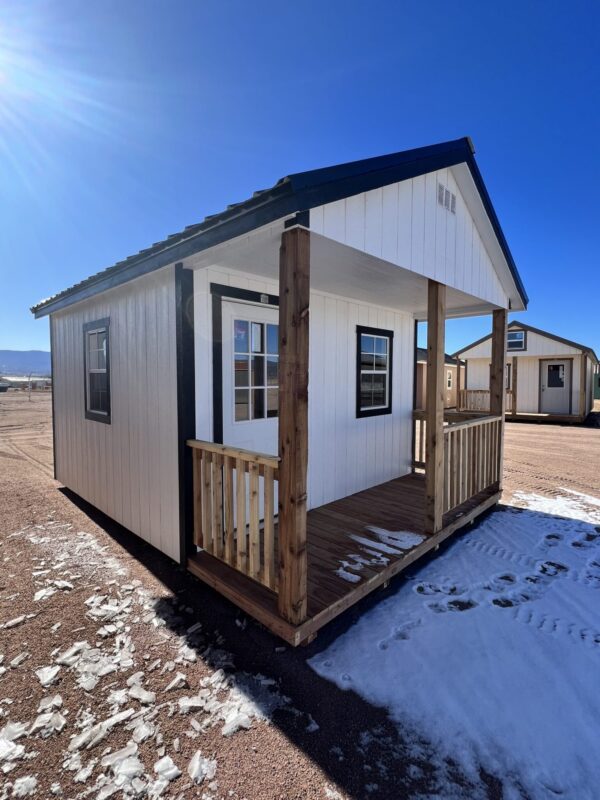 12x16 Gable w/Porch Style - Image 4