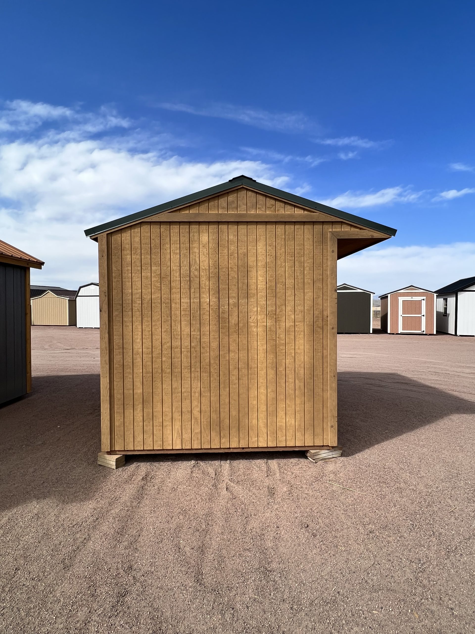8x10 Loafing Shed Colorado Shed Company