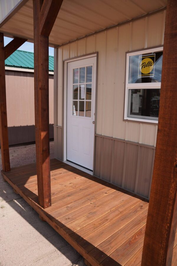10x20 Gable w/ Porch - Image 4