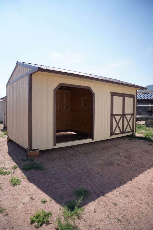 10x20 Loafing Shed w/ Tackroom - Image 6