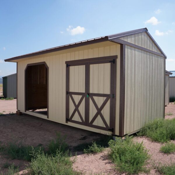 10x20 Loafing Shed w/ Tackroom