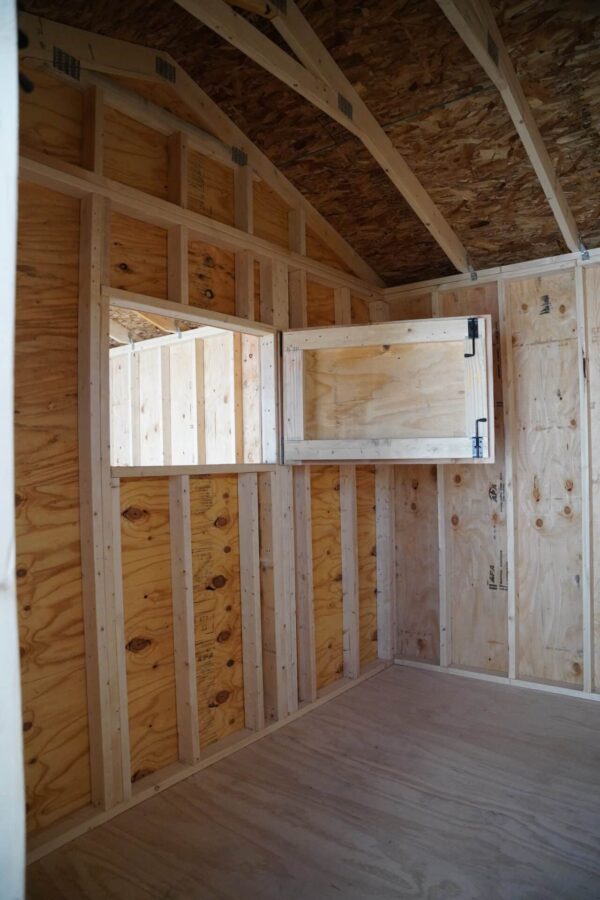 10x20 Loafing Shed w/ Tackroom - Image 4