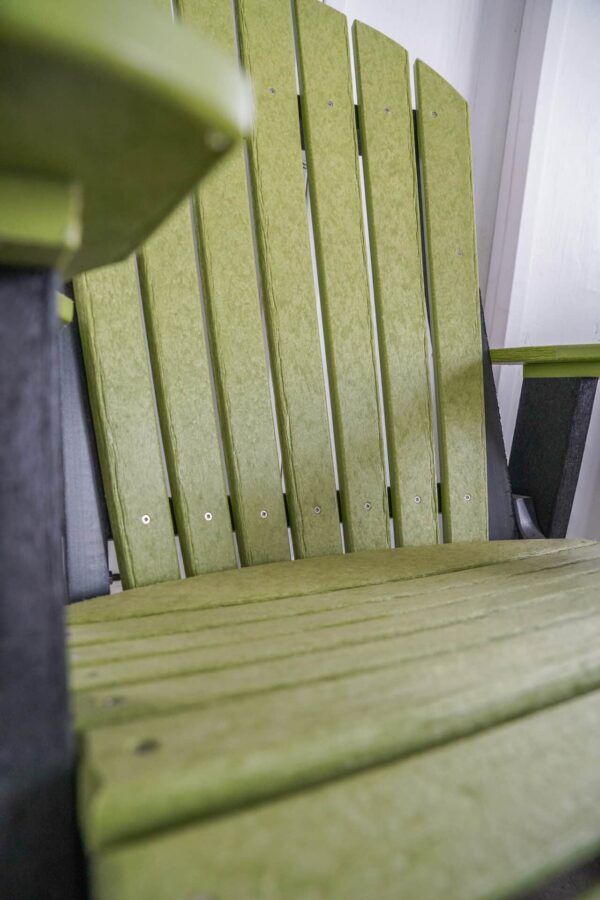 Adirondack Rocker - Lime Green/Black - Image 2