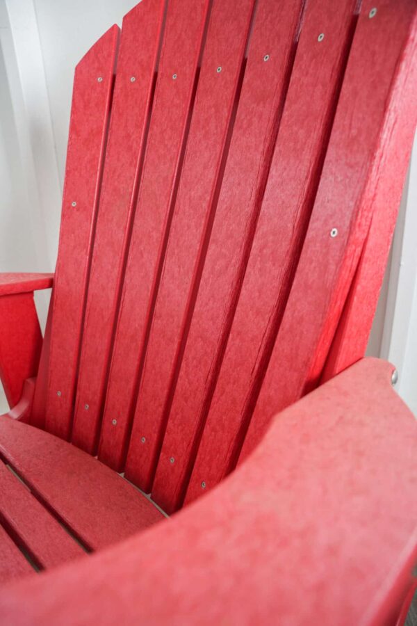 Adirondack Rocker - Cardinal Red - Image 2