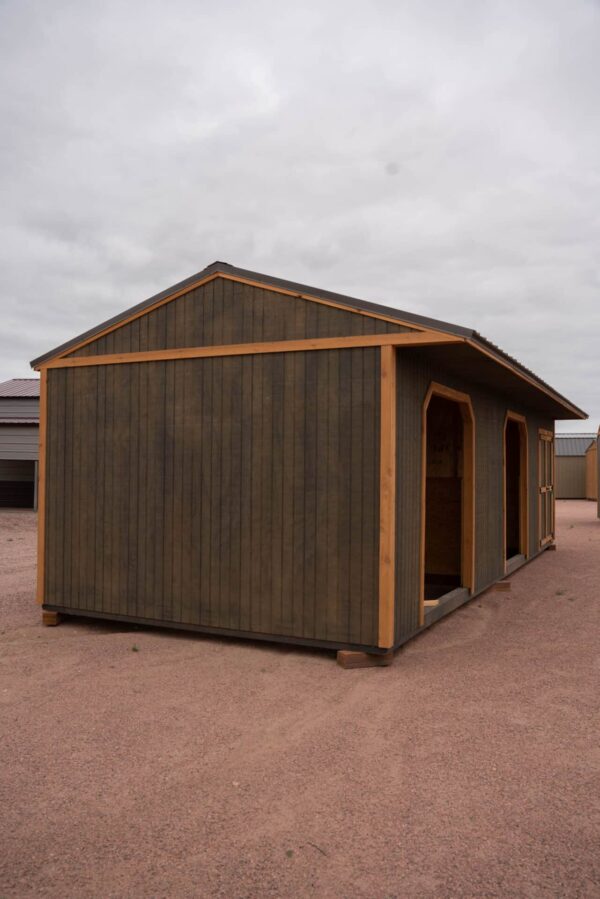 12x32 Loafing Shed w/ Tackroom - Image 7
