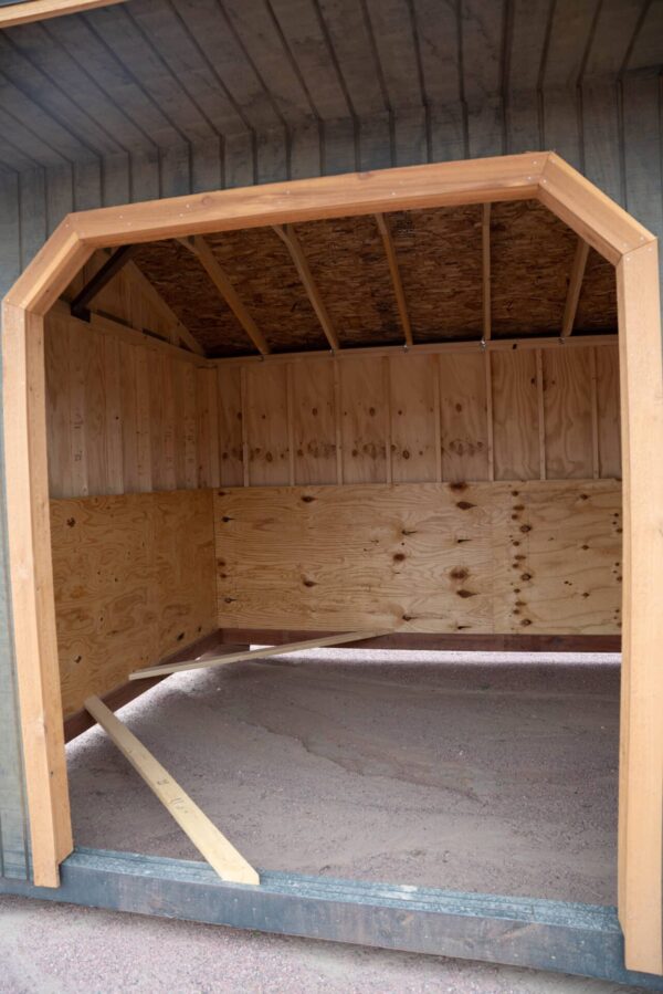 12x32 Loafing Shed w/ Tackroom - Image 2