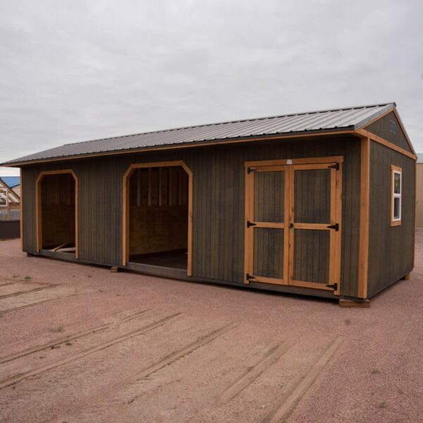 12x32 Loafing Shed w/ Tackroom
