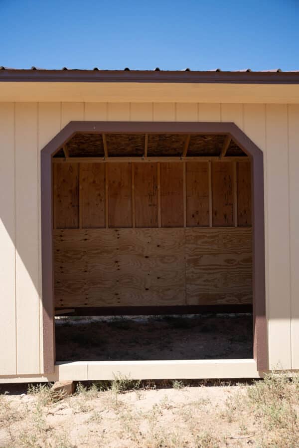 10x20 Loafing Shed with Tackroom - Image 2