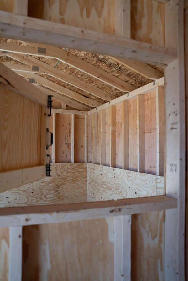 10x20 Loafing Shed with Tackroom - Image 11