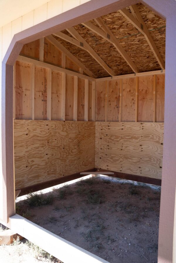 10x20 Loafing Shed with Tackroom - Image 4