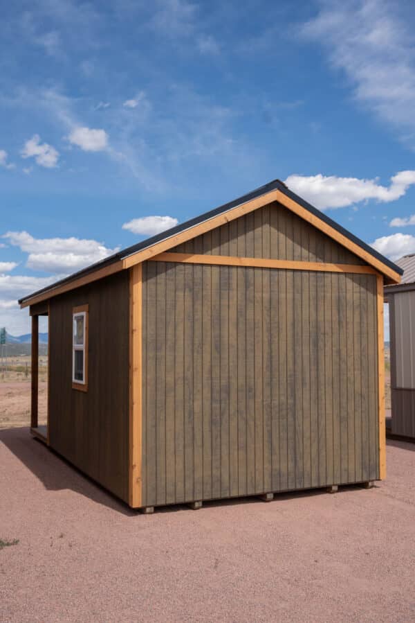 10x20 Gable w/ Porch with Interior Finish - Image 7