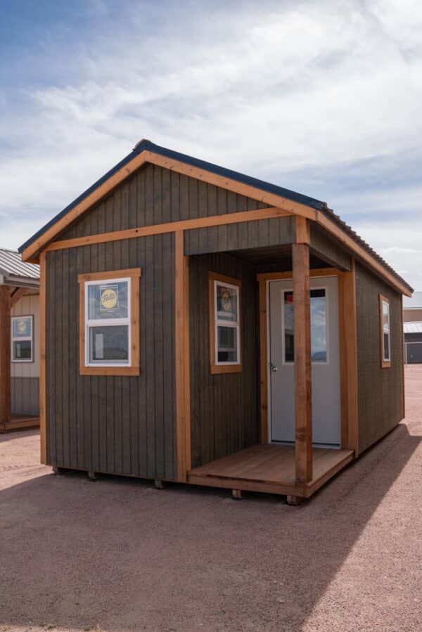 10x20 Gable w/ Porch with Interior Finish - Image 5