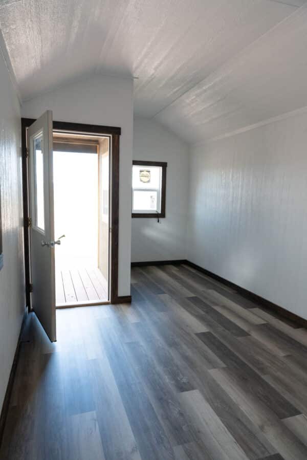 10x20 Gable w/ Porch with Interior Finish - Image 3