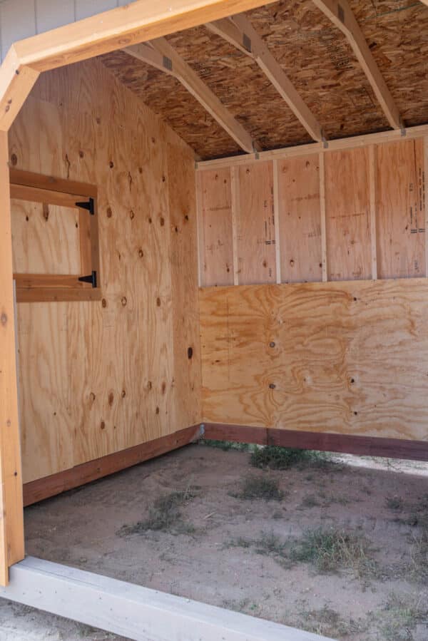 10x20 Loafing Shed w/ Tackroom - Image 3