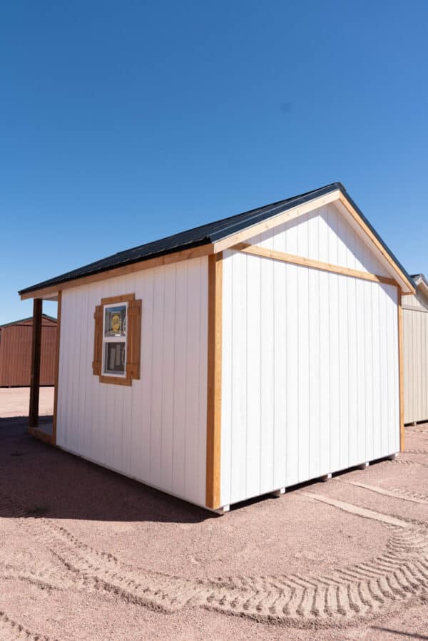 12x16 Gable w/ Porch - Image 7