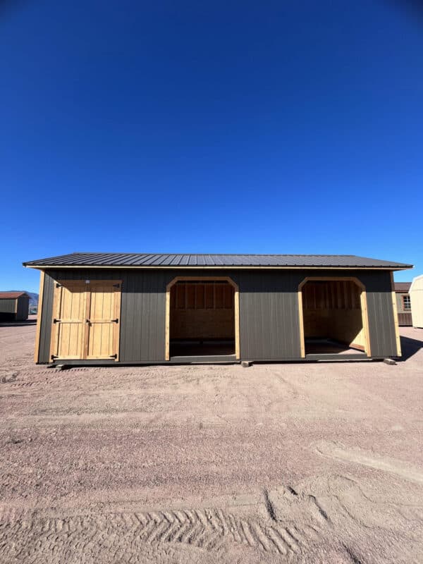 12x32 Loafing Shed w/ Tackroom - Image 14