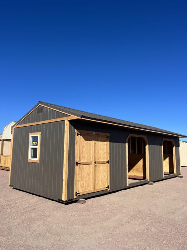 12x32 Loafing Shed w/ Tackroom