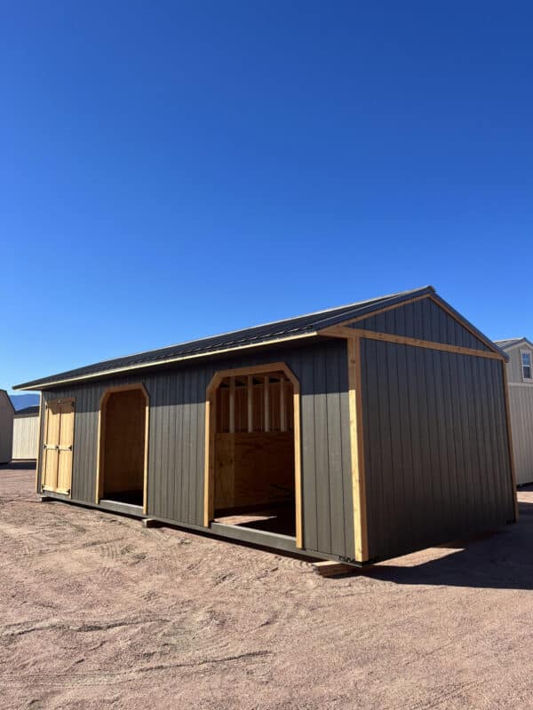 12x32 Loafing Shed w/ Tackroom - Image 11