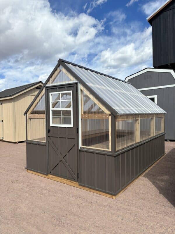 8x12 Green House - Image 2