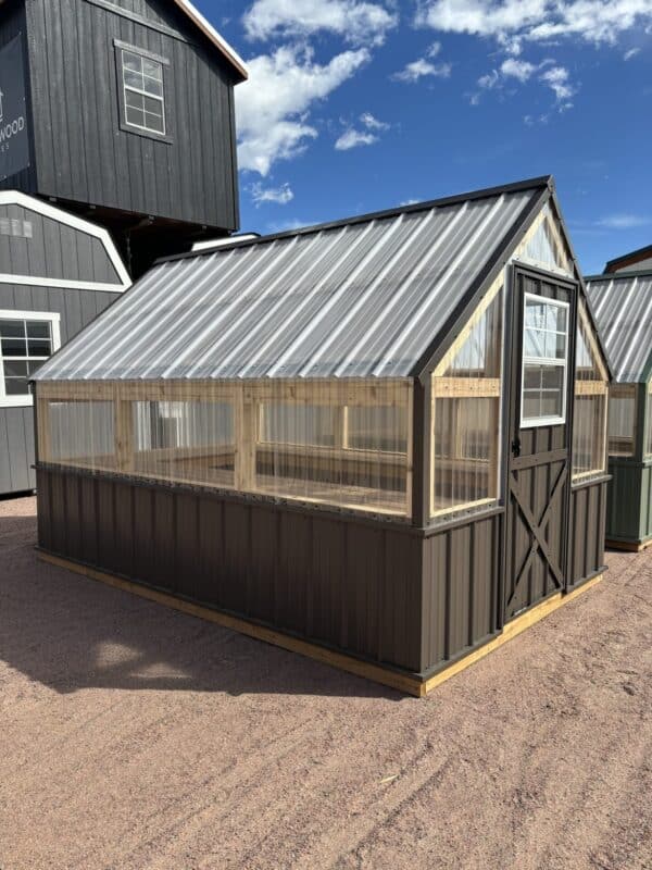 8x12 Green House - Image 3