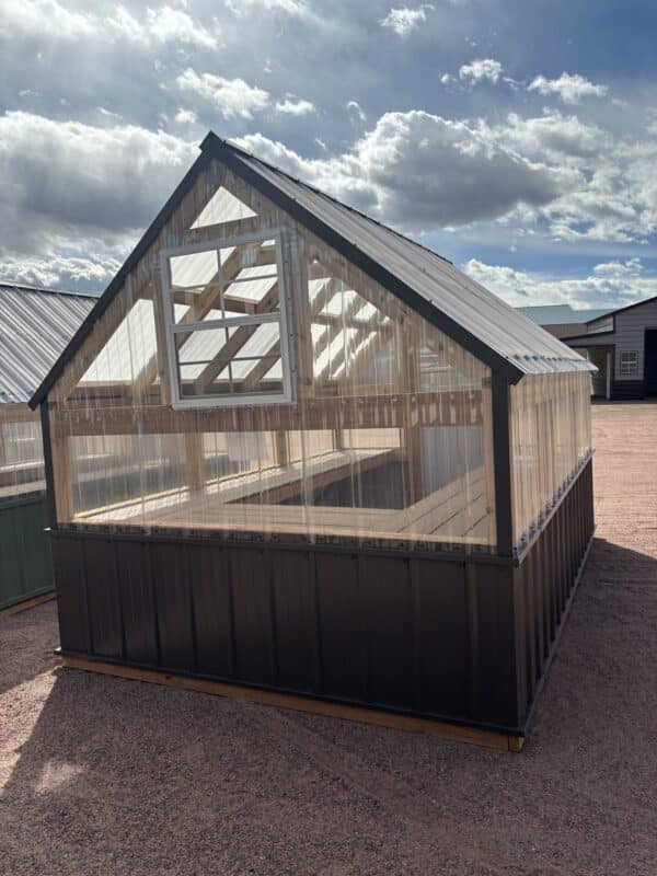 8x12 Green House - Image 4