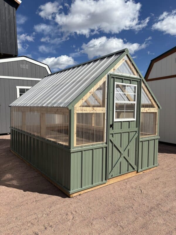 8X12 Green House - Image 2