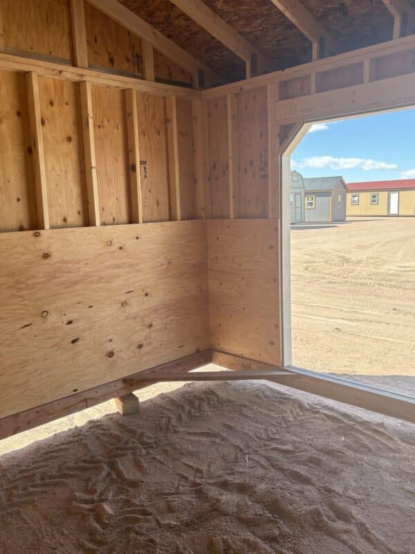 12x12 Loafing Shed - Image 4