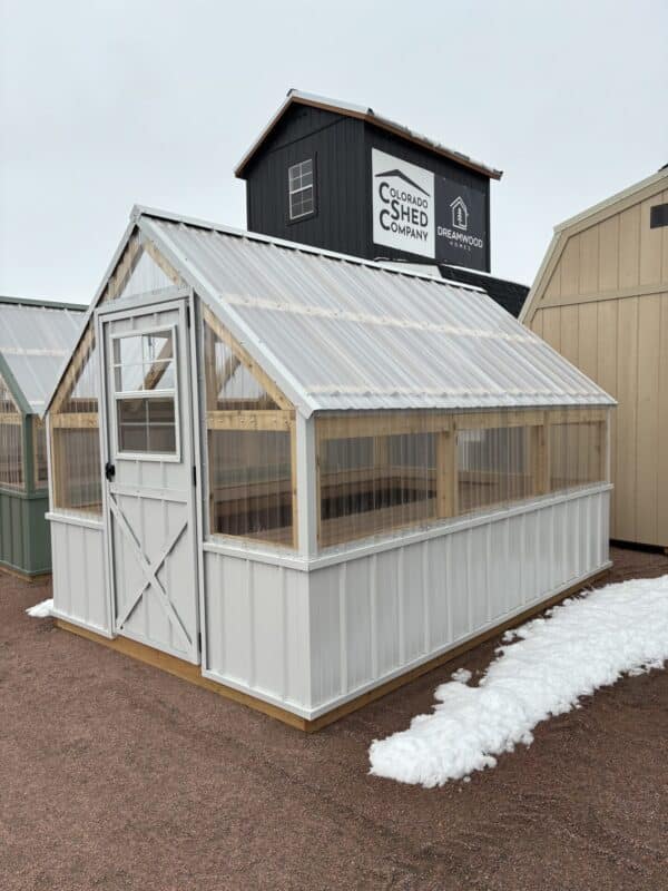 8x12 Green House - Image 2