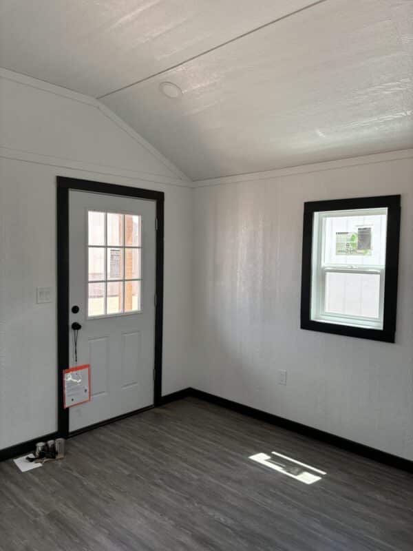 12x16 Studio Gable W/ Porch - Image 6