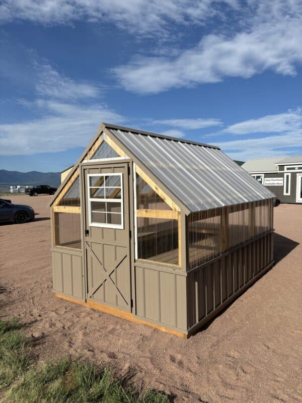 8x12 Green House - Image 2