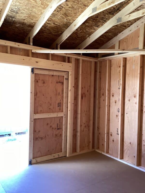 12x36 Loafing Shed w/ Tackroom - Image 6