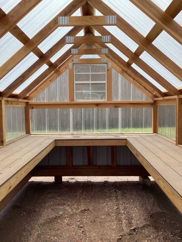 8x12 Green House - Image 4
