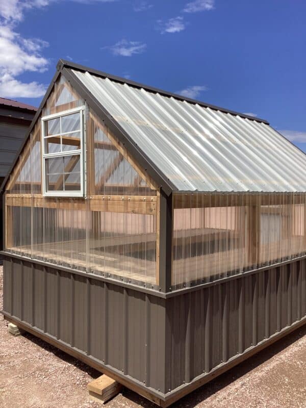 8x12 Green House - Image 3