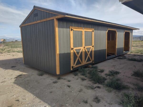 12x36 Loafing Shed w/ Tackroom