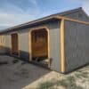 12x36 Loafing Shed w/ Tackroom - Image 2