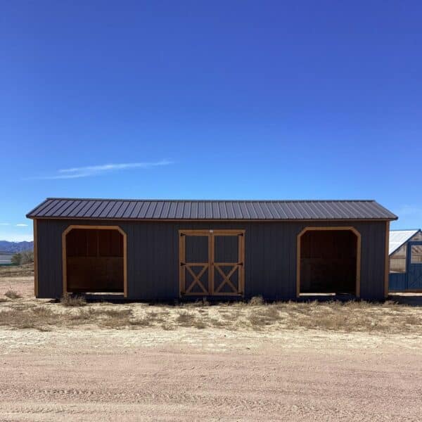 12x36 Loafing Shed w/Tackroom