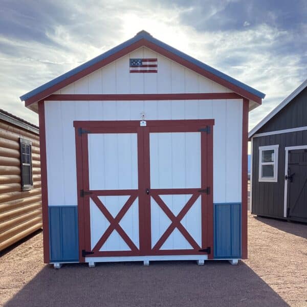 Patriotic 10x20 Studio Gable